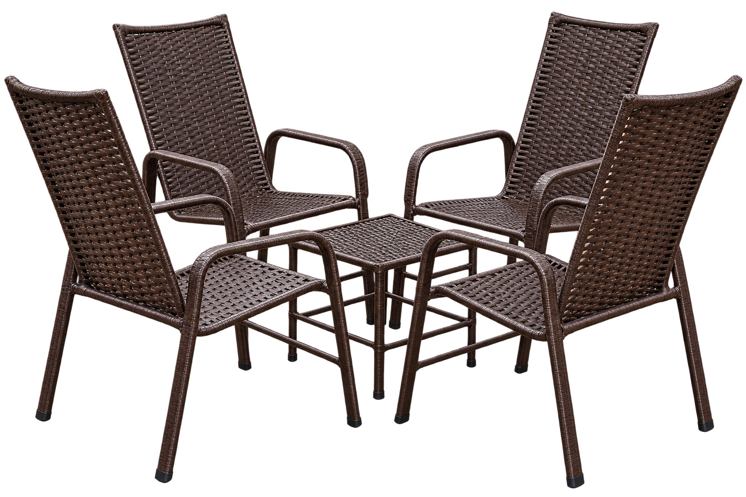 SARA JGO SILLON DE MIMBRE GUAIRA 4S C/M