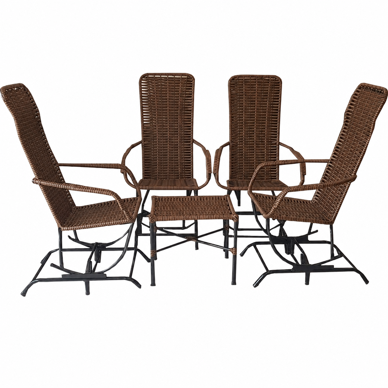 SARA JGO SILLON MIMBRE HAMACABLE 4S C/M