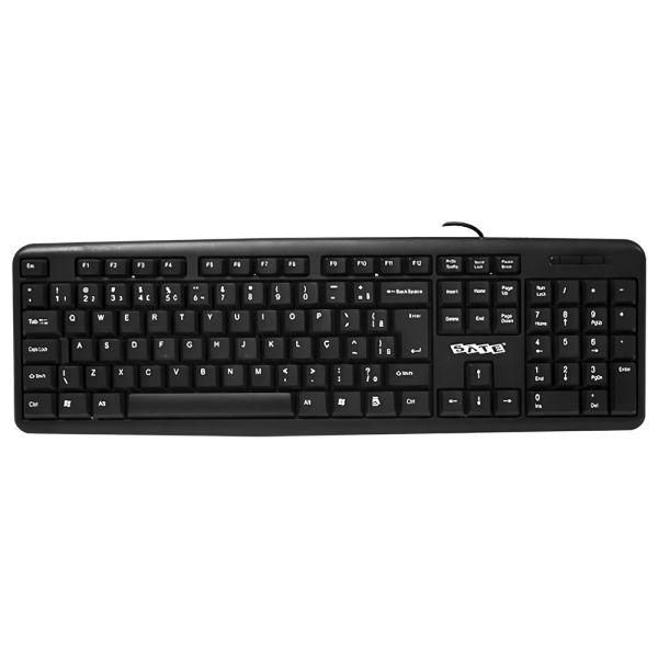 SATE TECLADO USB ESPAÑOL AK-910