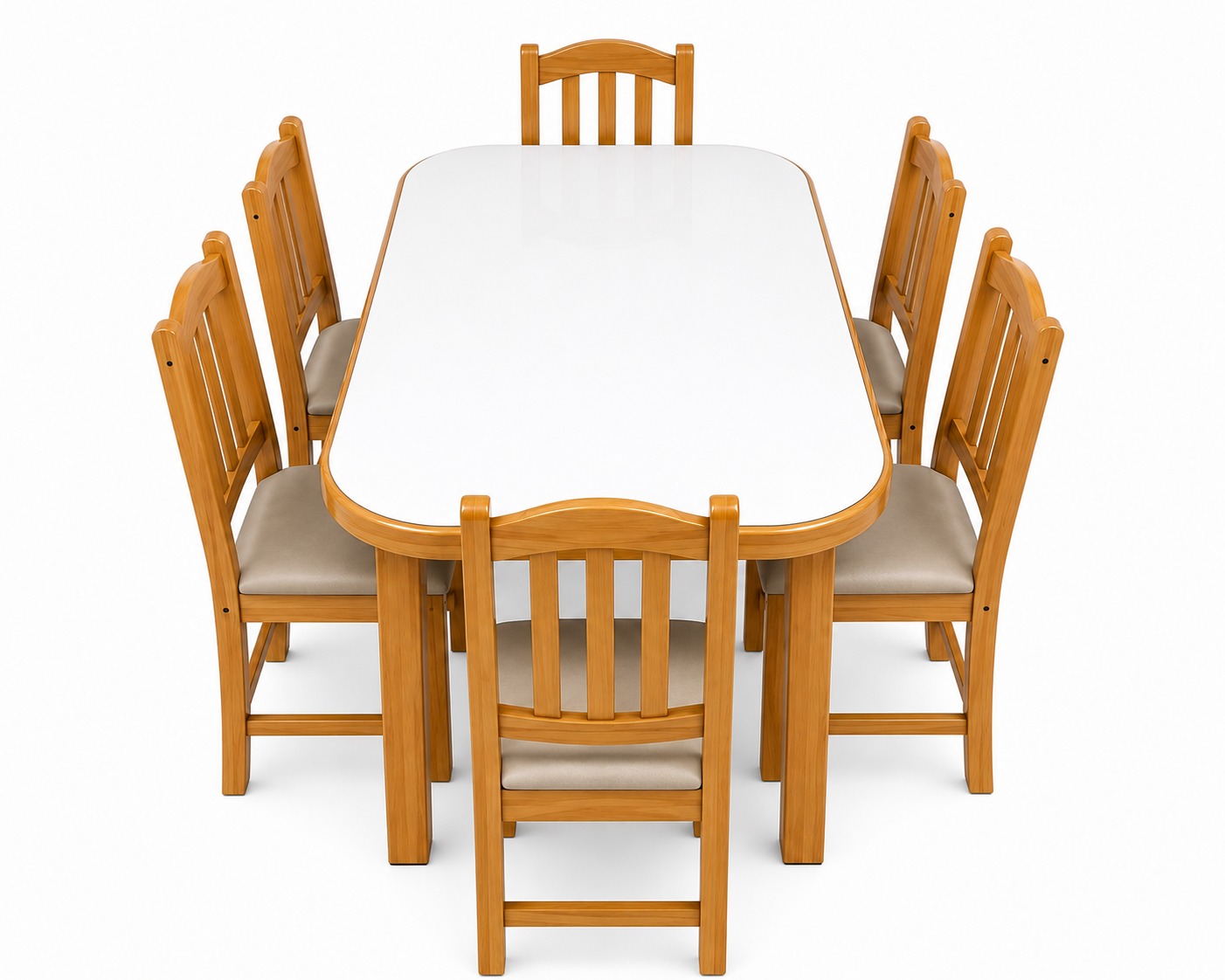 STA RITA JGO DE COMEDOR 6S MARFIN
