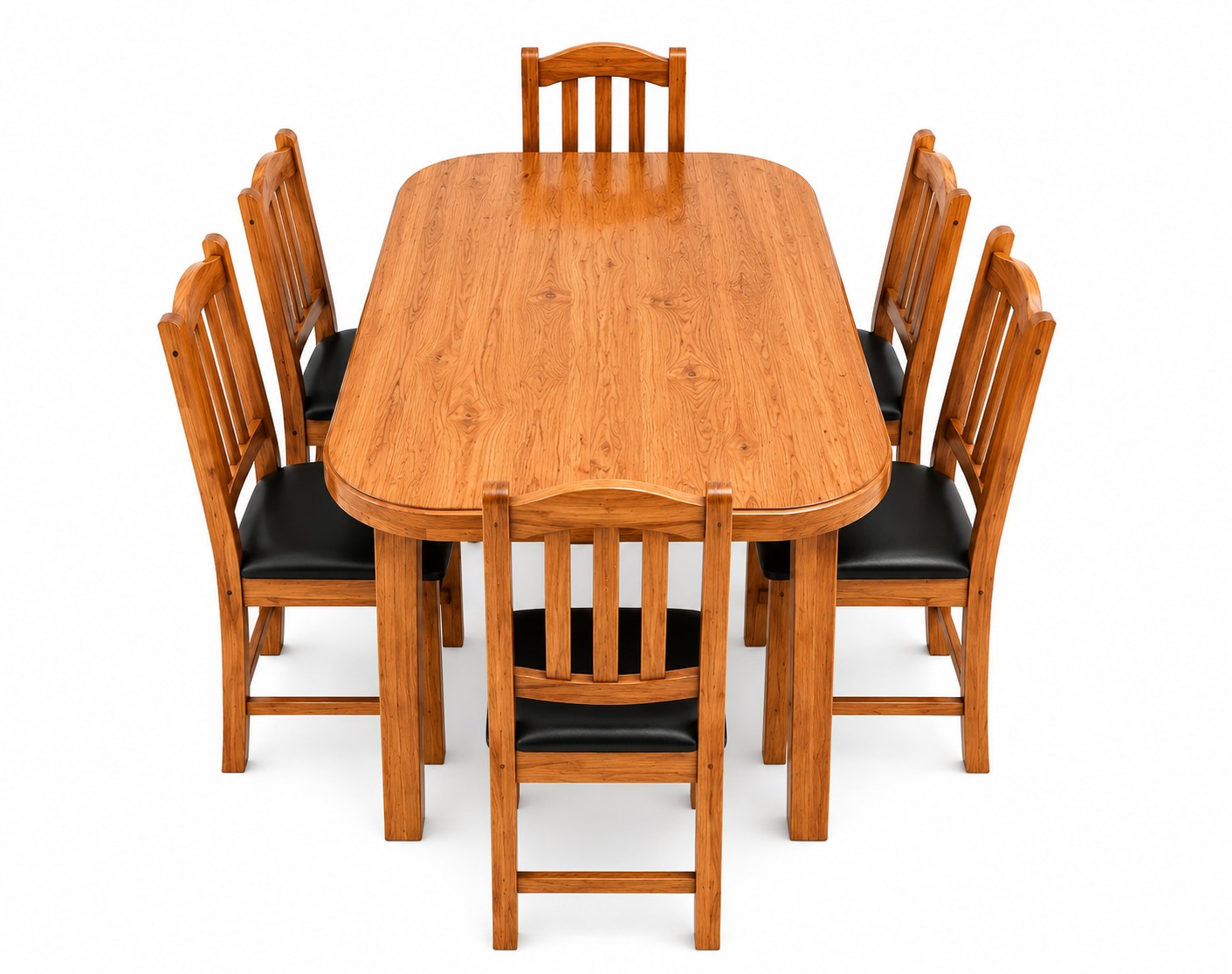 STA RITA JUEGO DE COMEDOR 6S CEDRO