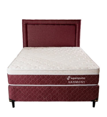 SUPERSPUMA SM 140X190 HARMONY BORDO S/M