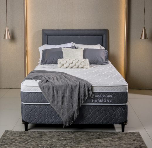 SUPERSPUMA SM 140X190 HARMONY GRIS S/M