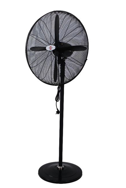 TOKYO VENTILADOR INDUSTRIAL DE PIE NEGRO