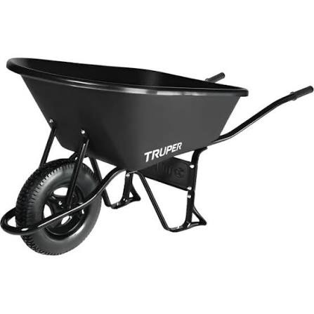 TRUPER CARRETILLA PLASTICA 120L NG