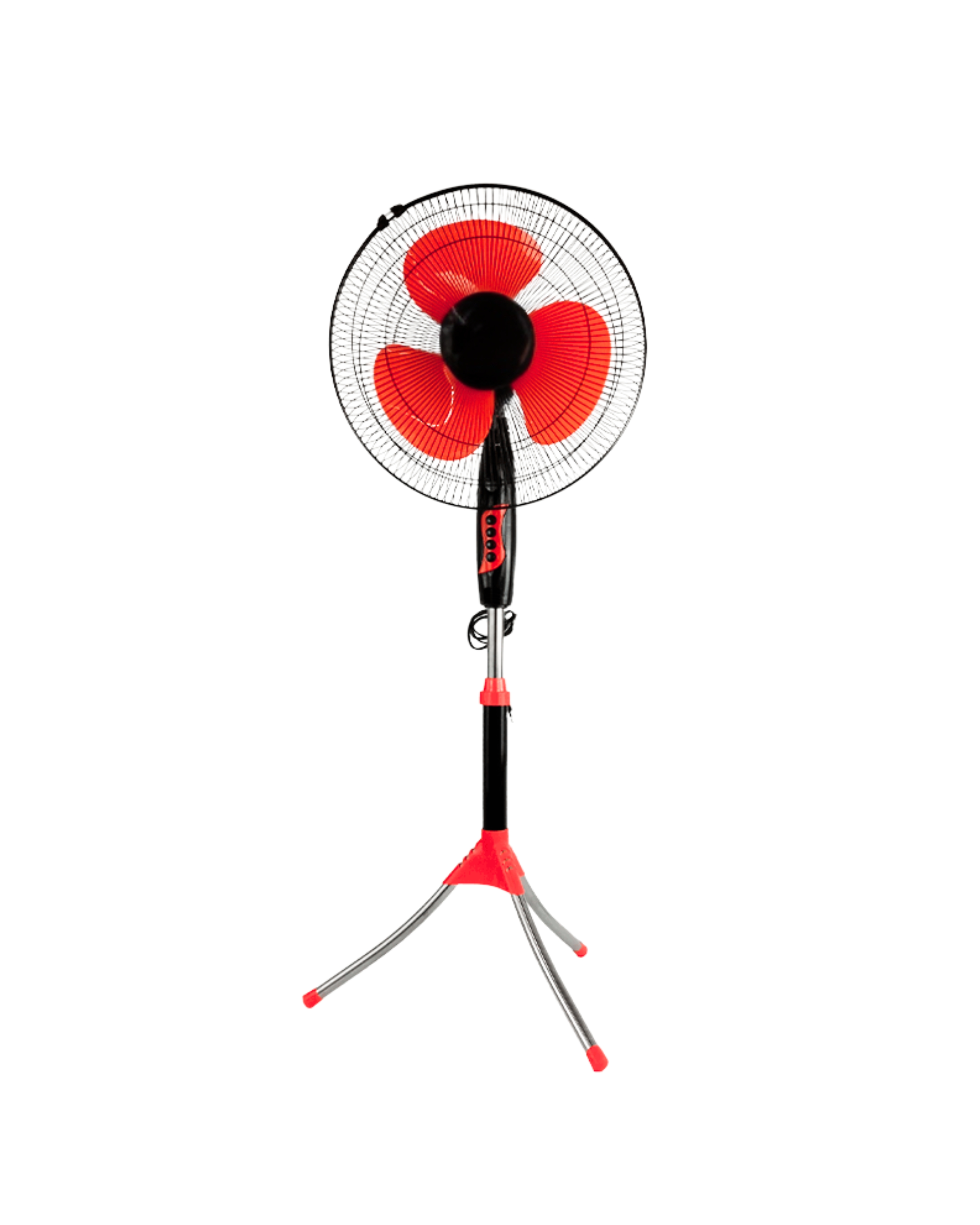 VESTAX VENTILADOR DE PIE NARANJA/ROJO