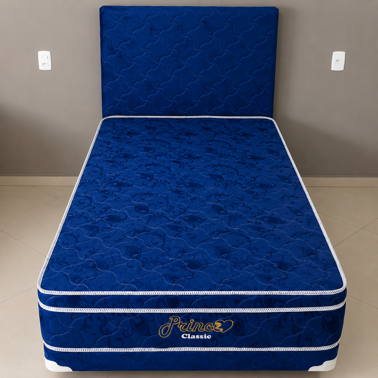 PRINCE SM CLASICA 100X190 S/M AZUL