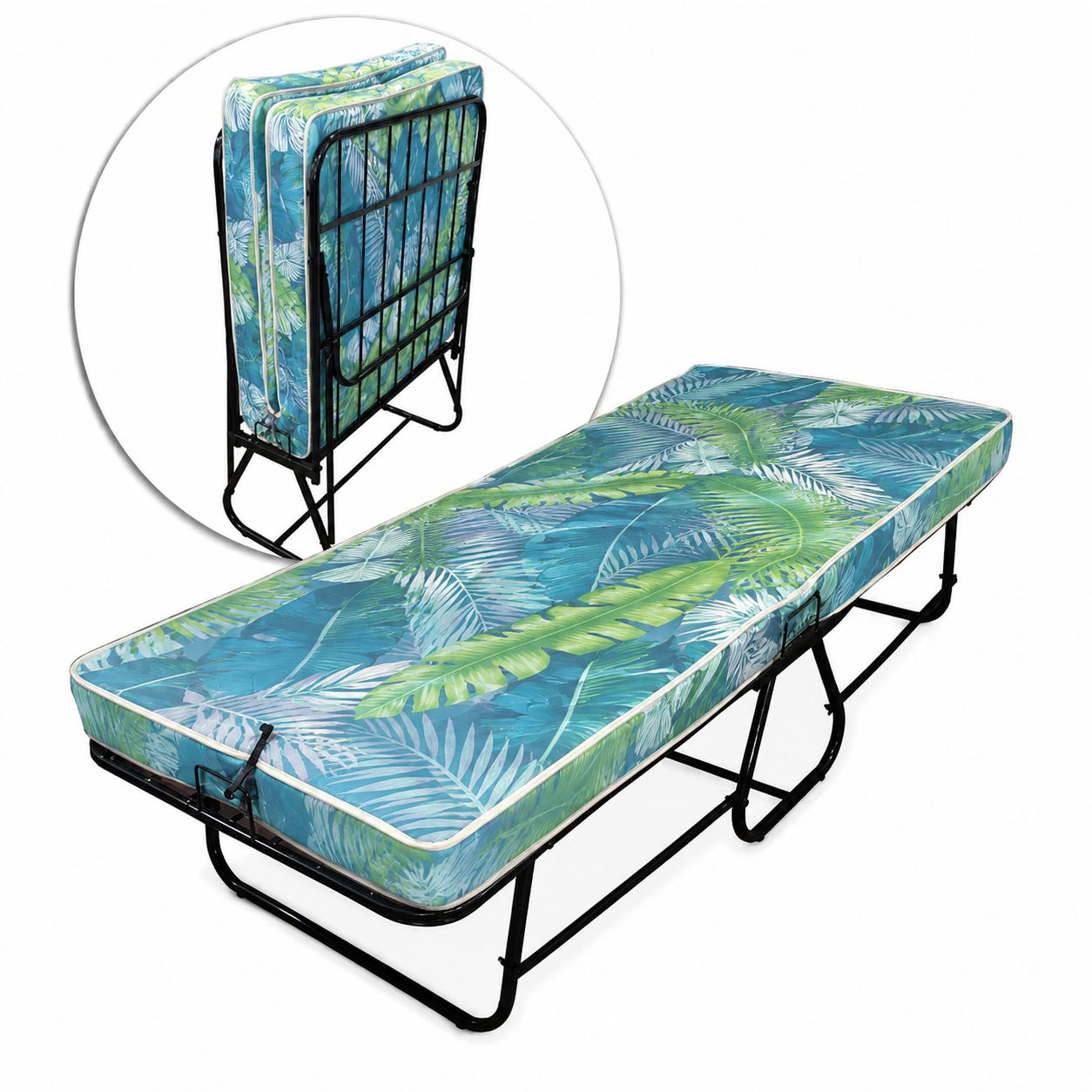 VIRGO CAMA PLEGABLE 80X190 + COLCHON