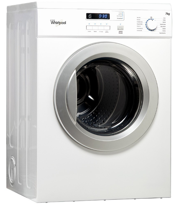 WHIRLPOOL SECARROPA 7KG BCO C/FRONTAL